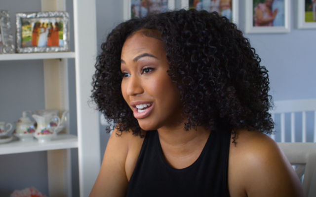 Image of Monica, the subject of the video, speaking about her coolsculpting experience.