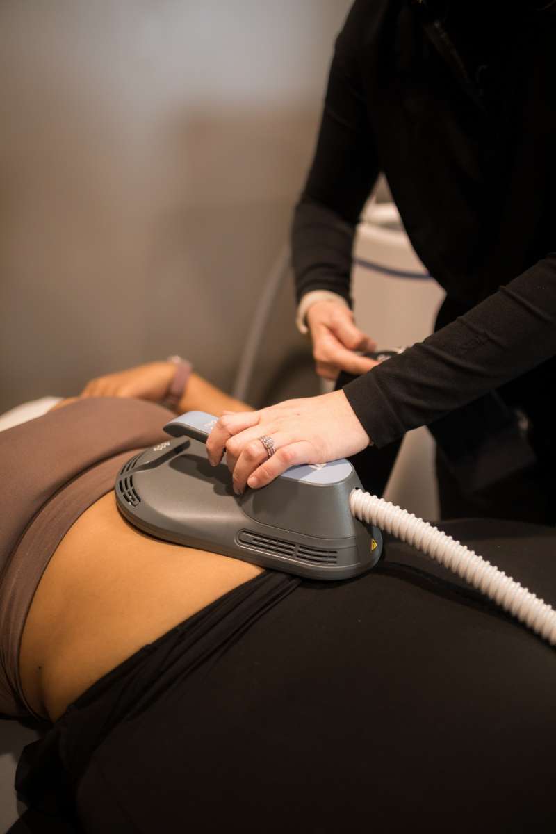 Emsculpt Neo Placement to Abdomen